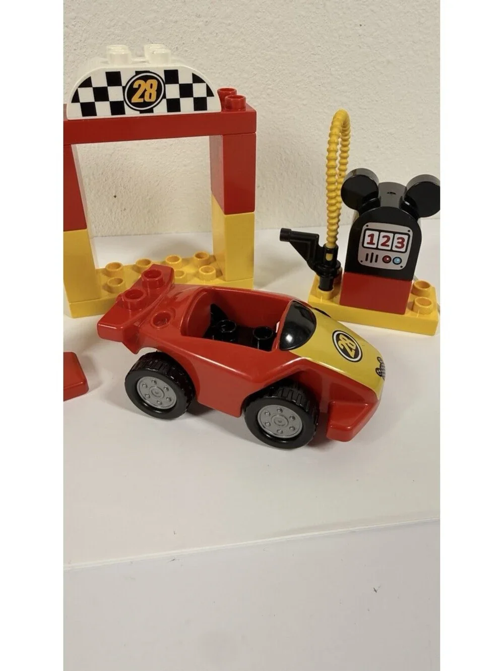 Lego Duplo 10843 Disney Mickey Mouse The Roadster Racers Car Complete Toy Set